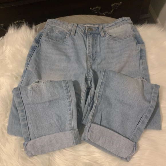 DMI BOYFRIEND CROP JEANS ❤️ fit amazing ❤️ only warn a few times - Picture 5 of 5